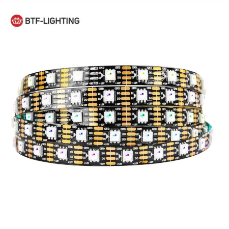 WS2815 4Pin Dual Data Wire 12V 30 60 144 Leds Per Meter IP30 Non-waterproof RGB Magic Dream Color Addressable Led Pixel Strip