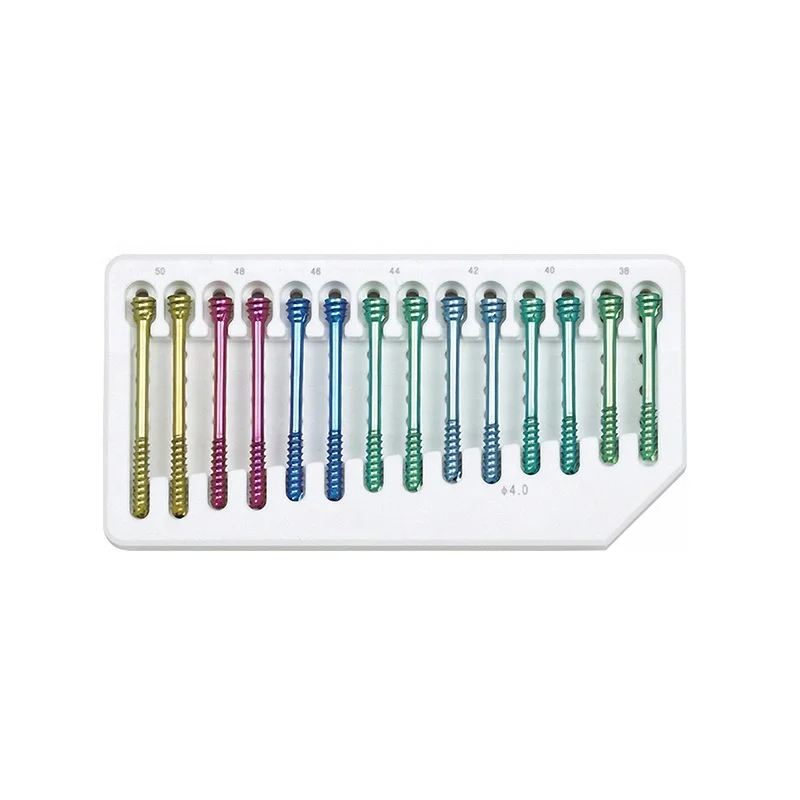 custom logos Titanium plate bone fracture price Hair Straightener Steel Gold Plated Charm Pendant Titanium Stainless Screw box