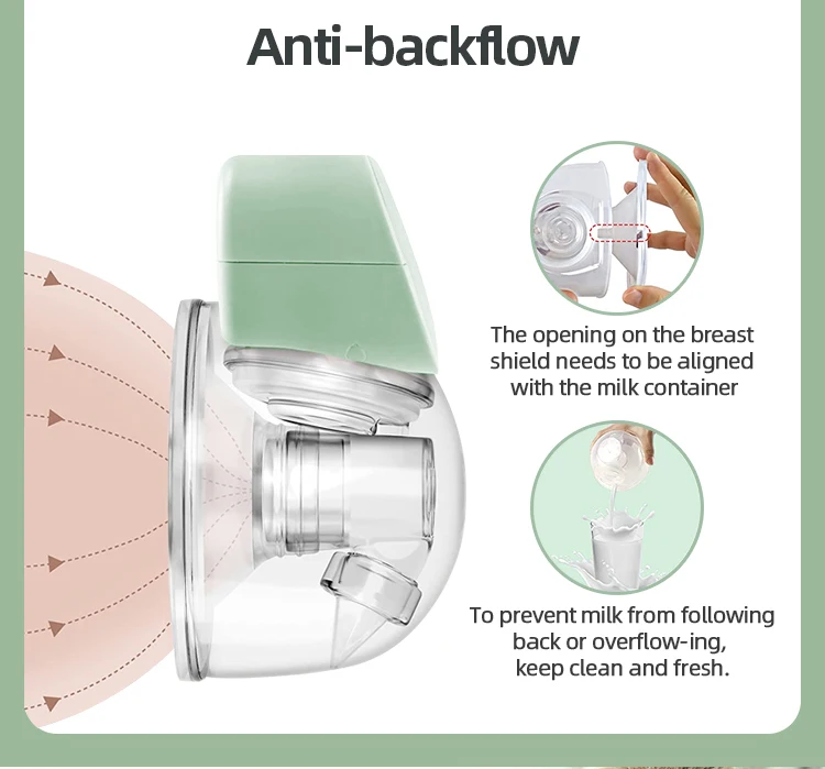 Mom Cozy Breast Pump Portable Wearable Milk Extractor De Lech Maternity Single Hands-free 180ml CE Wearable Electric Breast Pump