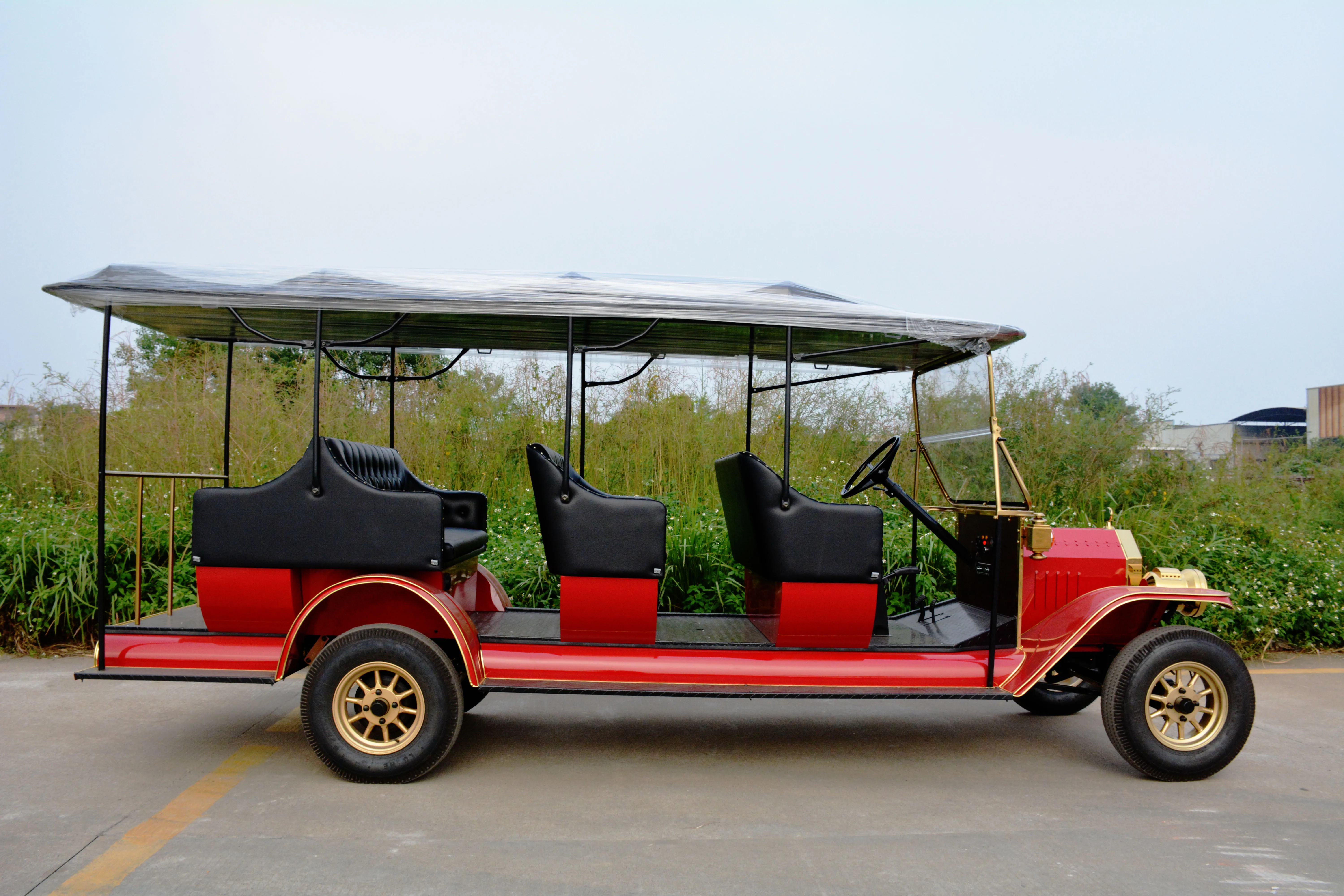 Tourist Coach Electric Classic Car 11 Seats with Ce Certificate