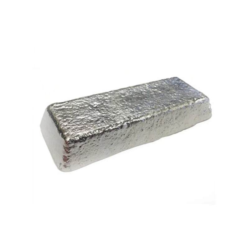 from China factory Silver White Metal 99.995% indium metal lump ingot