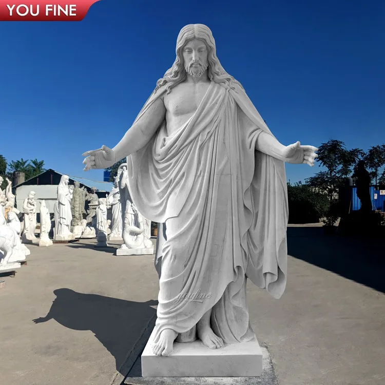 Церковь религиозное украшение мраморная скульптура Иисуса Христа