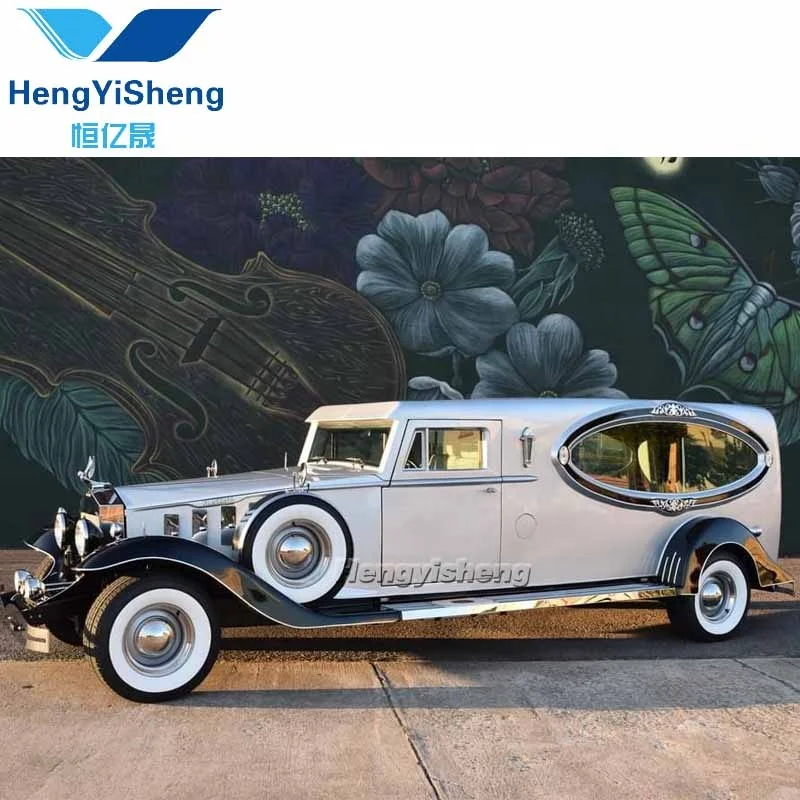 Funeral Vendors Vintage Car Hearses for Sale/New Electric Drivable Hearses/Customized Bahamian Electric Horse Hearses