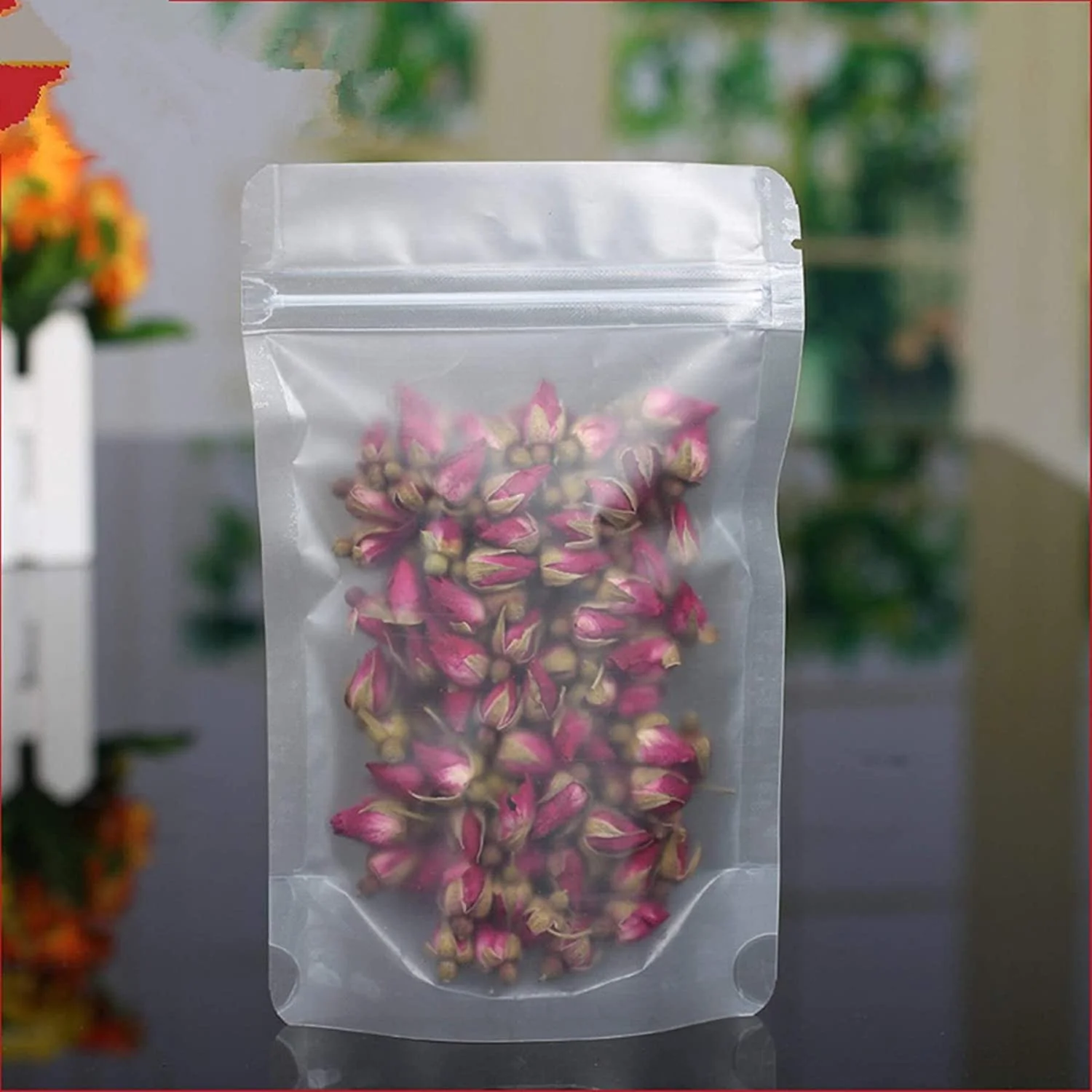 Алюминиевая фольга плоская Нижняя упаковка для пищевых продуктов сумка на молнии с индивидуальным принтом Упаковка чая кофейный мешок съедобные пакеты