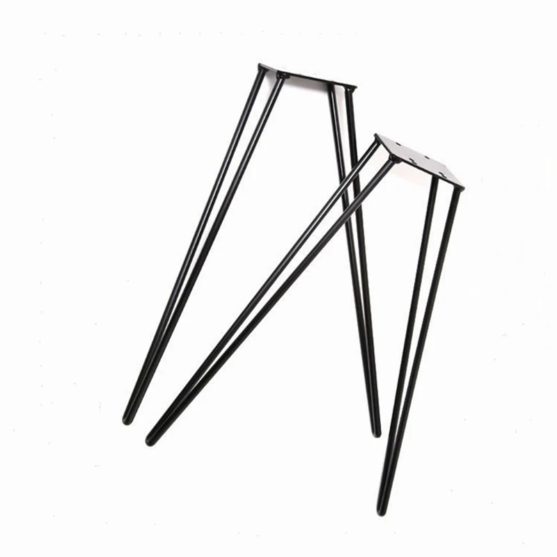 Modern decor Solid metal bracket legs Skate board legs Coffee shop table and chair legs