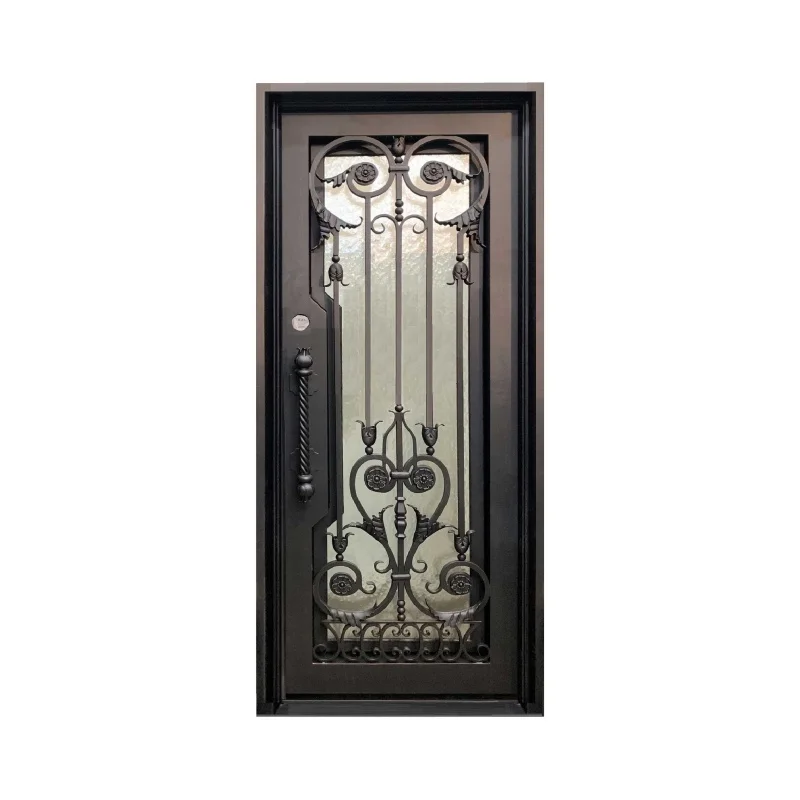 Factory Wholesale Golden Supplier Iron Door With Turkey Iron Doors