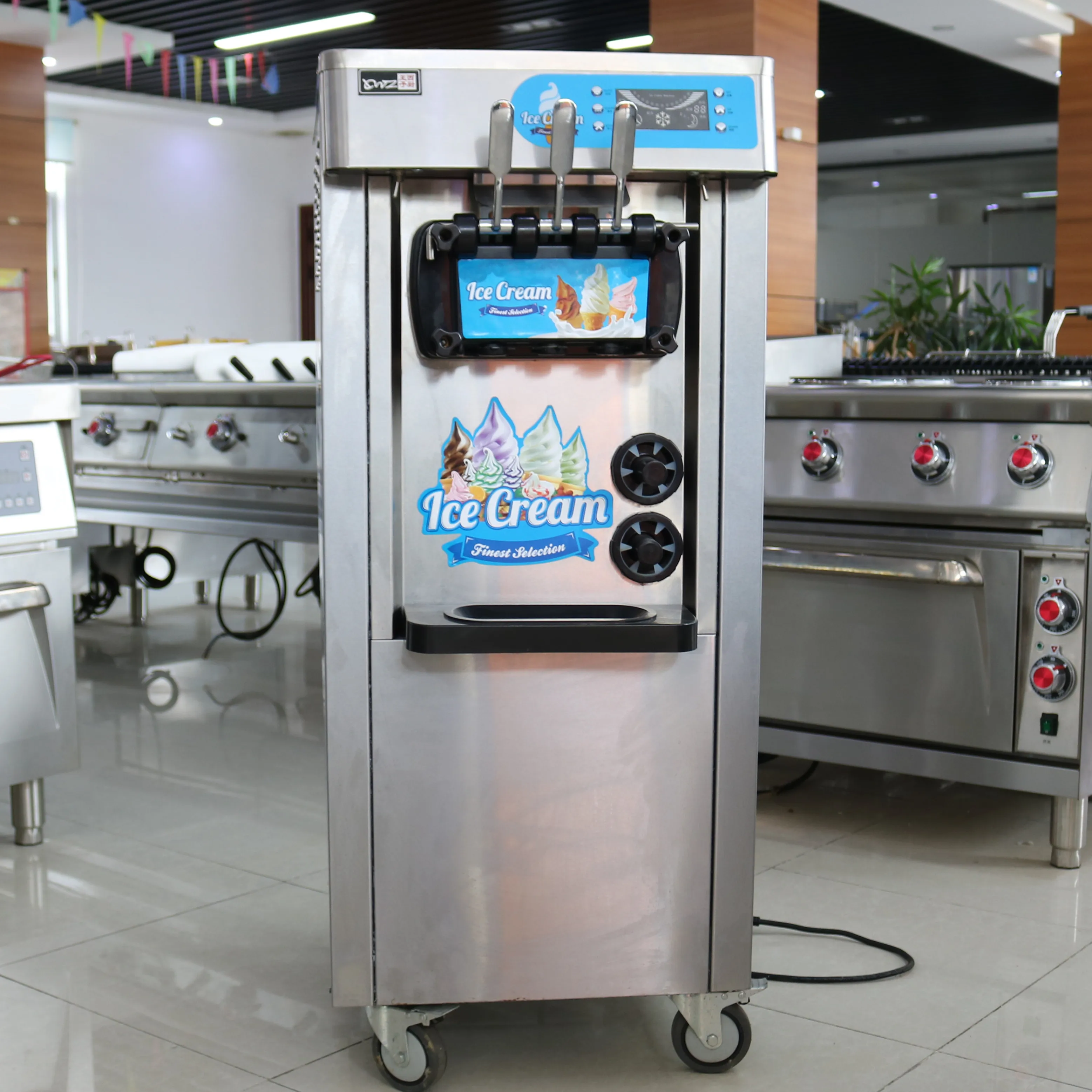 Making Commercial Home Ice Cream Soft Make for Business Price