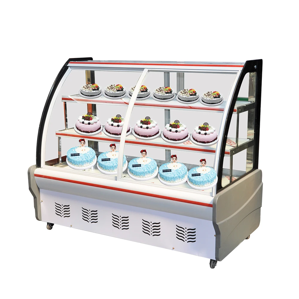 Холодильное оборудование для супермаркетов, Индивидуальный шкаф для витрин тортов