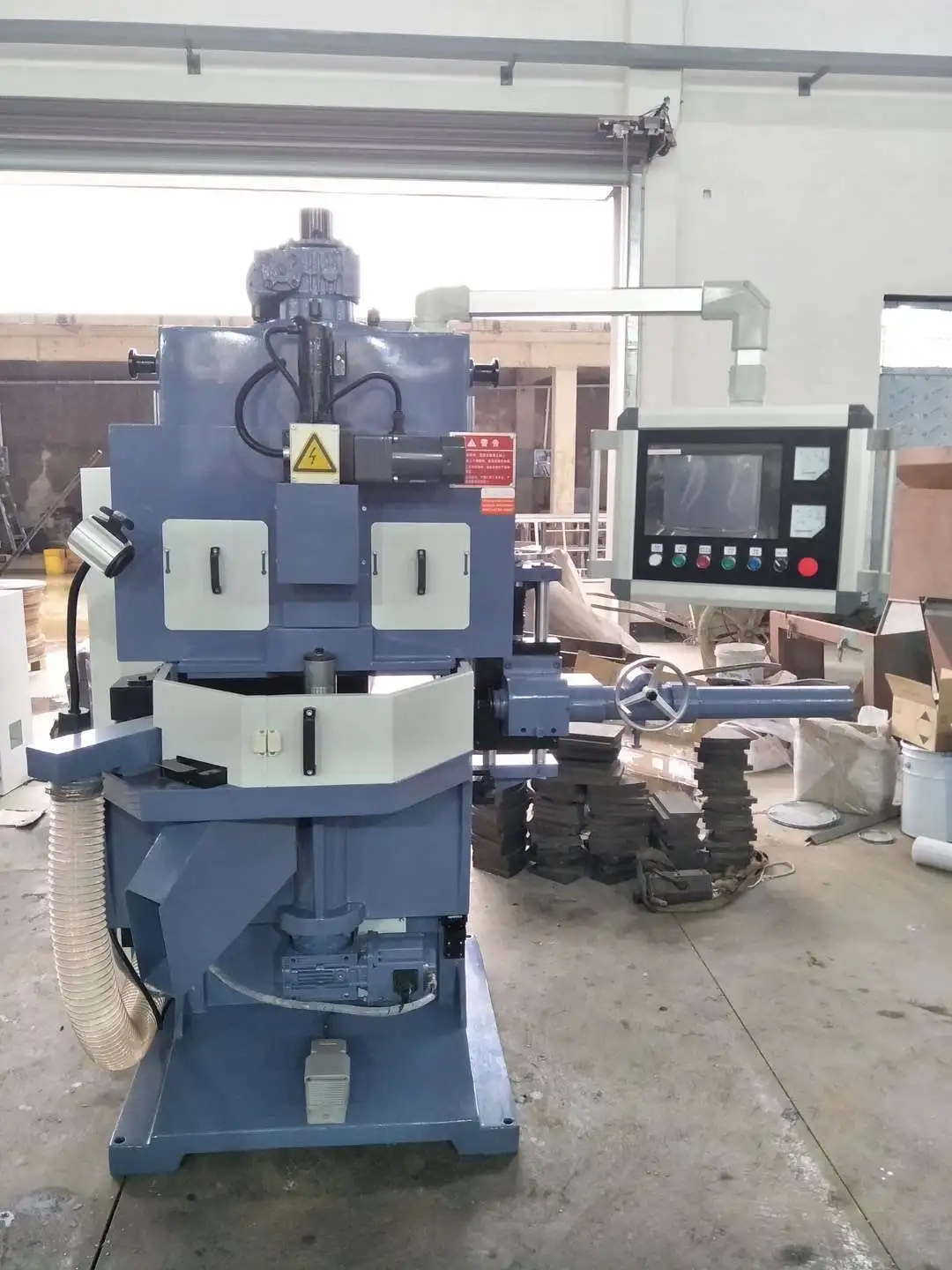 
YinFeng brand High production wheel speed cnc spring end grinding machine from China 