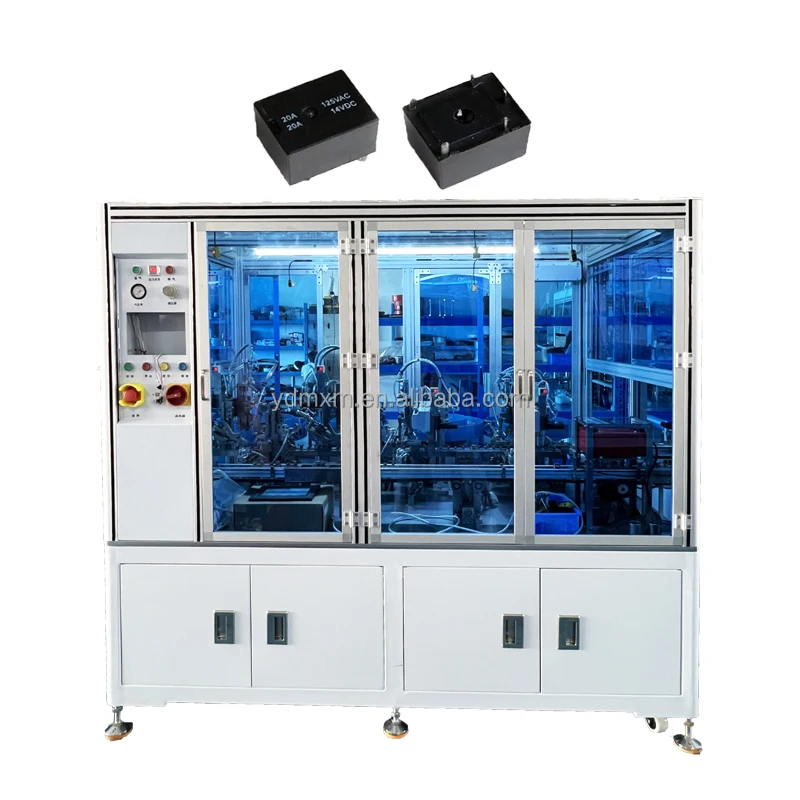 Dynamic and reed automatic insertion machine Magnetic circuit part automatic riveting machine relay productions