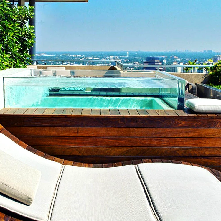 Акриловый производитель, наружный бассейн, прозрачная акриловая панель без пожелтения для стеклянных стен бассейна