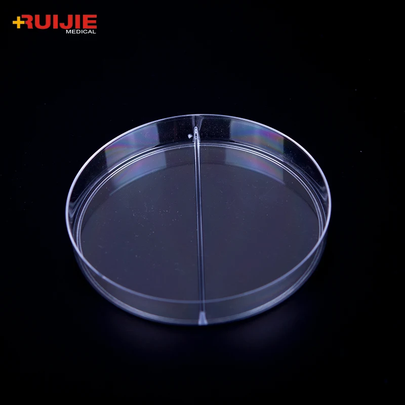 Китай высокое качество одноразовые стерильные пластиковые блюда Петри 60 мм