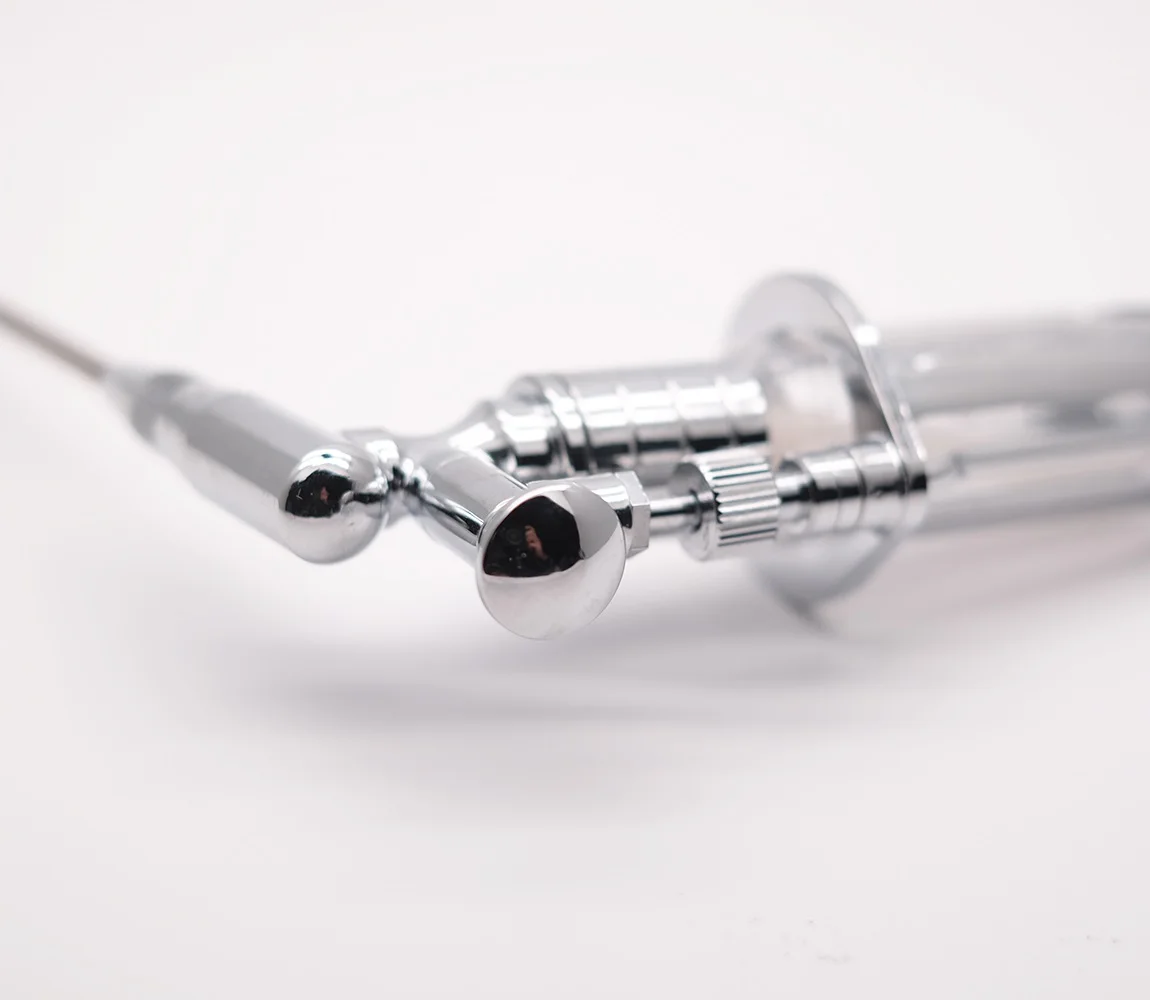 
Stainless steel medical reinforced ENT medicine powder nano spray gun price 