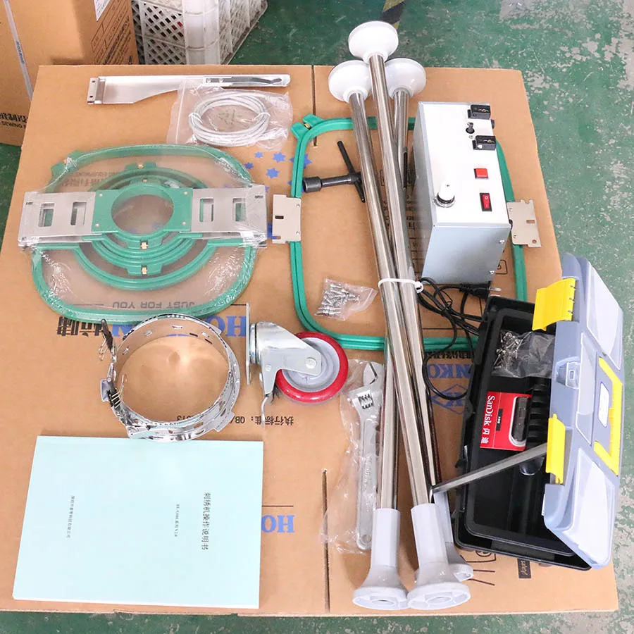 Single Head 12 Needle Household Embroidery Machine HK-1201 1501 500*400mm Embroidery Area Automatic DBX5 11~16# 2500spm HONKON