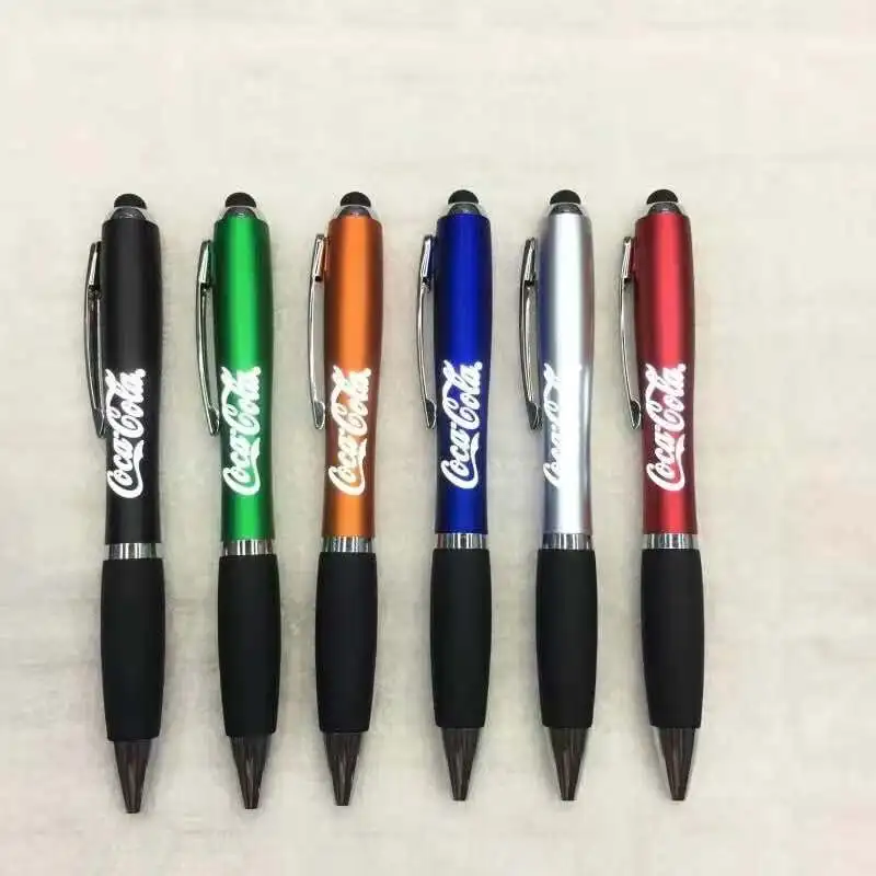 2019  plastic  led light pen with logo