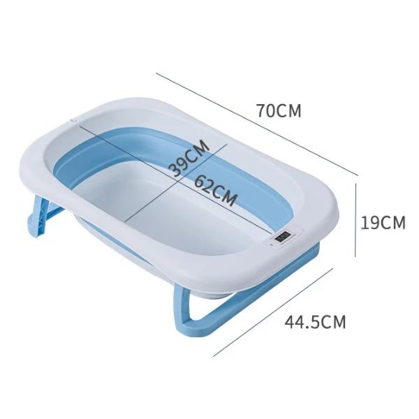 Cheap bath tub PP Plastic Small Baby Folding Portable Bathtub
