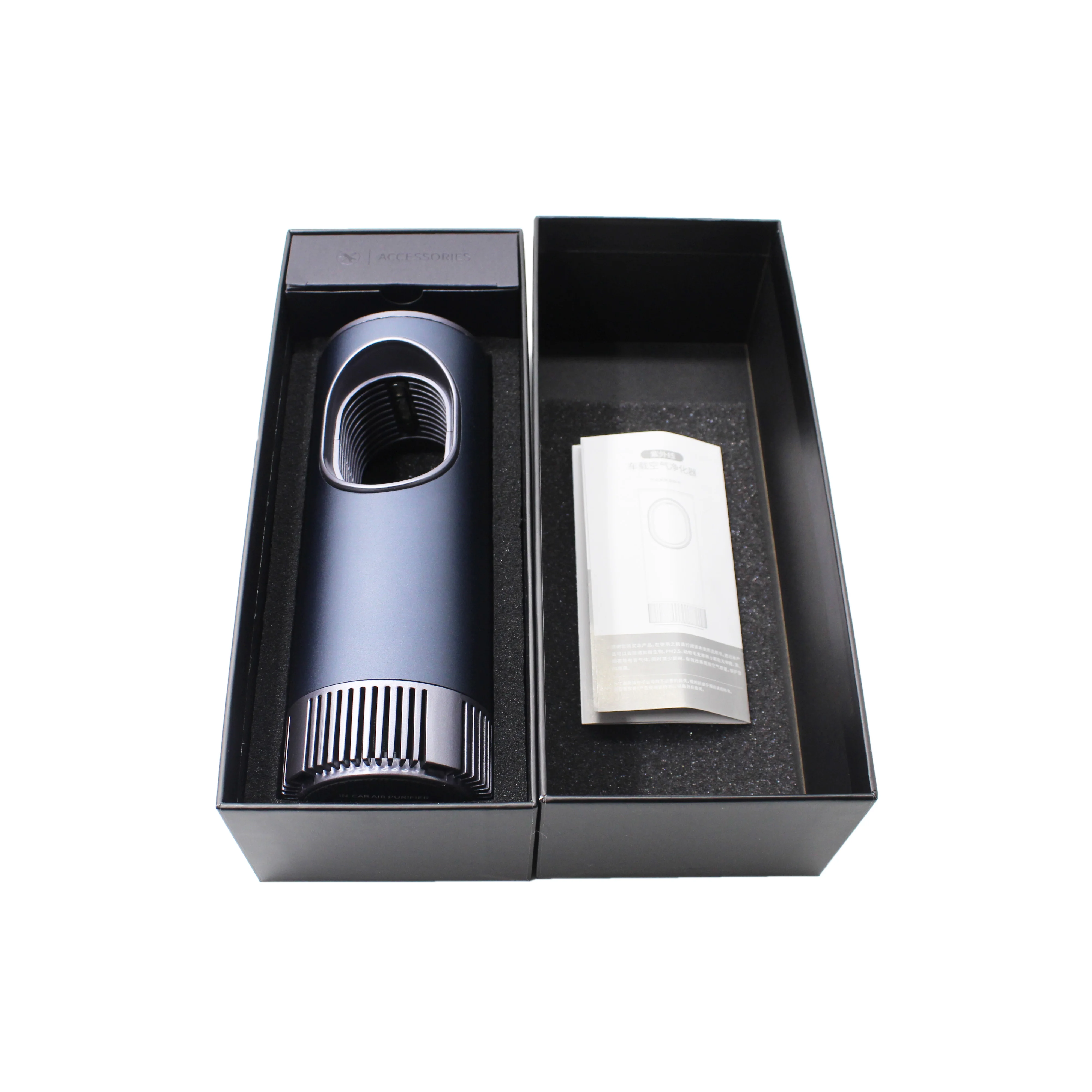 Portable Negative Ion UVC Air Cleaners Car Air Purifier with Monitoring
