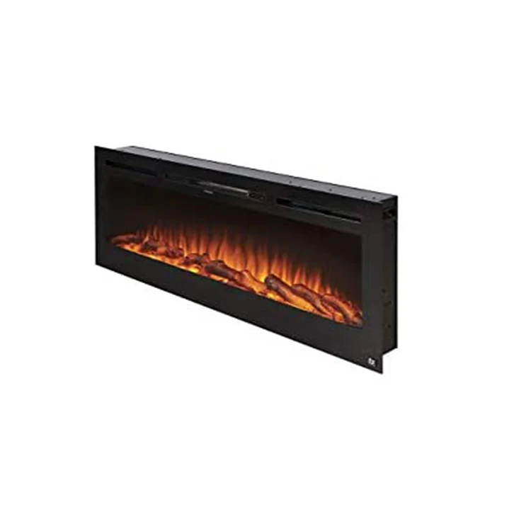 5 Flame Brightness Electric Fire Place Heater Decorative Artificial Flame Fake Fire Linear Fireplace