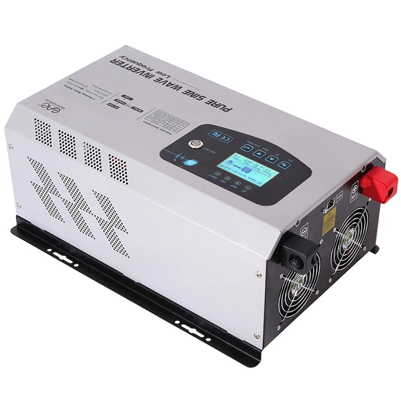  1000w 2000w 3000w 5000 Вт 6000w солнечный инвертор немодулированного синусоидального сигнала покинуть сетку солнечной с зарядным