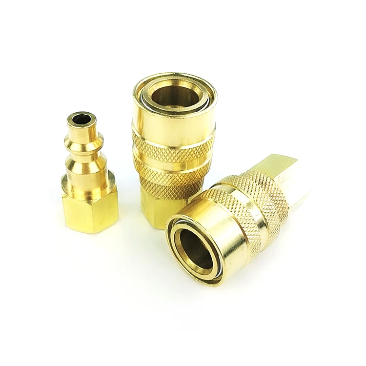 
Hot sale USA American type M02-SF-02B Milton style brass air hose quick release connector coupler pneumatic quick coupling 