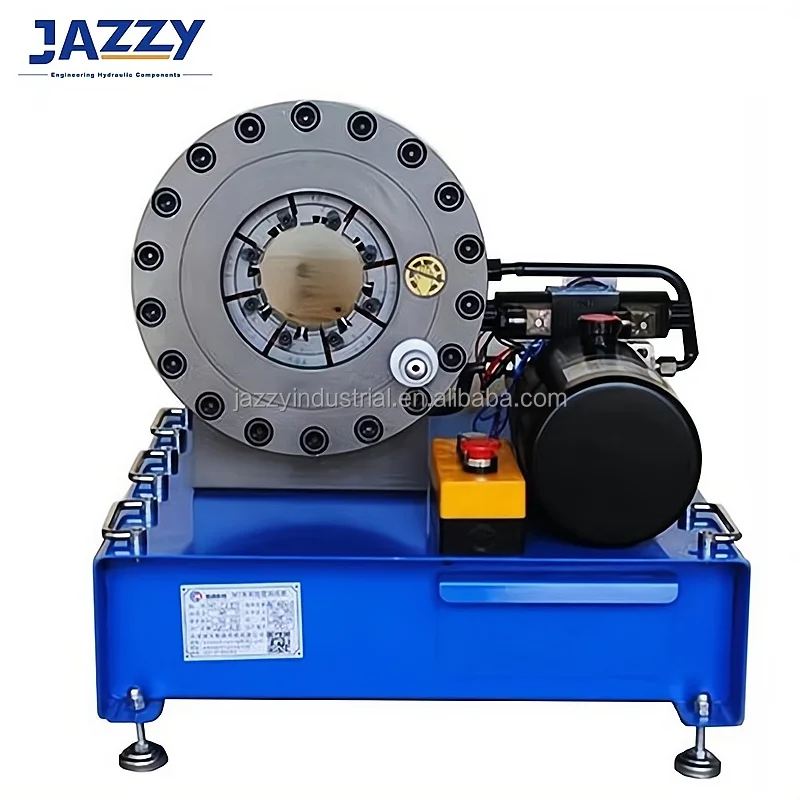 JAZZY Portable Manual Hydraulic Rubber Hose Crimping Machine P16 Small Mini Portable Hose Crimping Machine