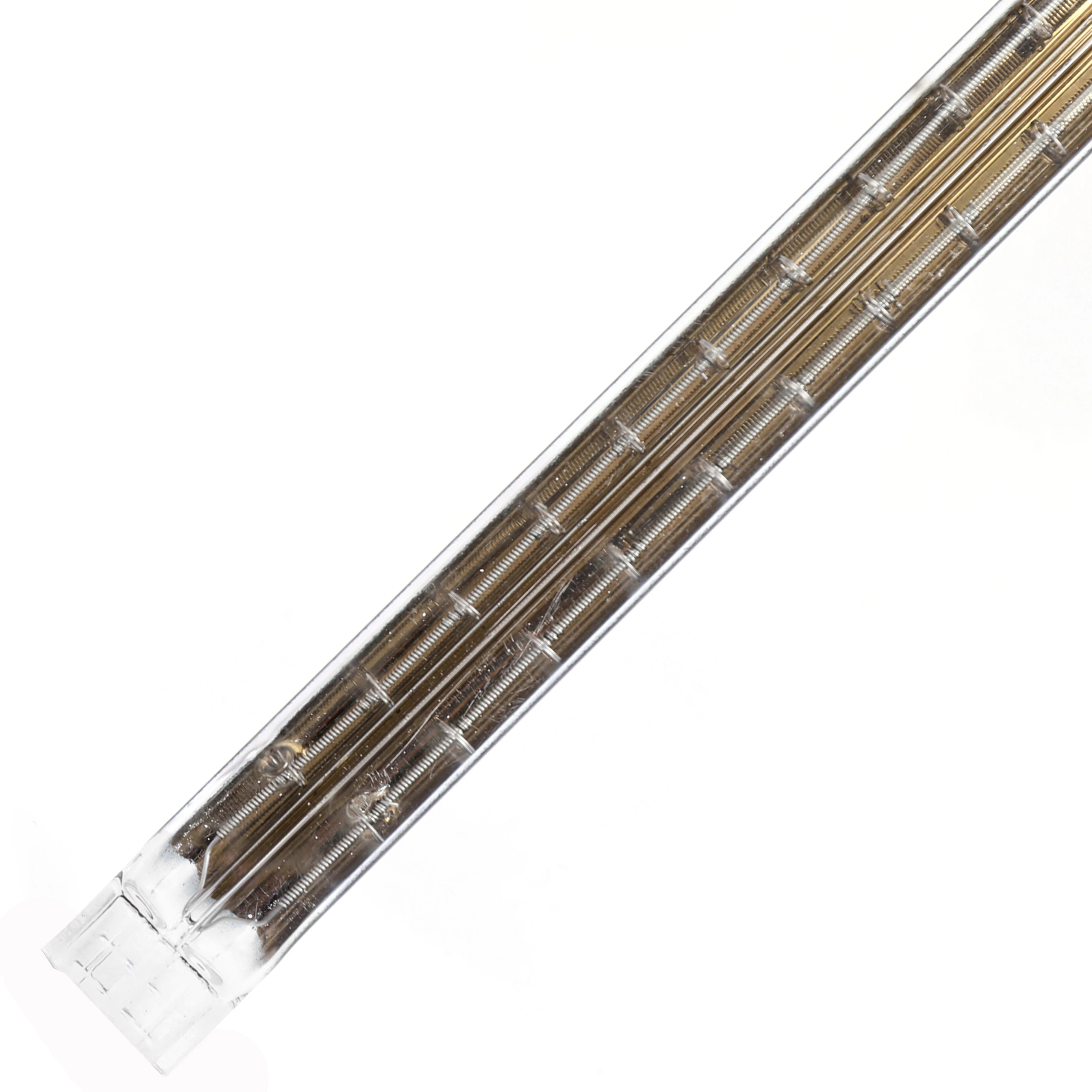 Medium Wave Carbon Infrared Twin Tube Heater Solar Power Heat Lamp