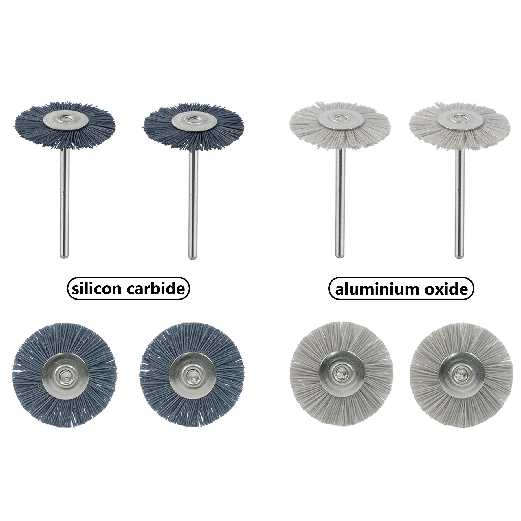 Стоматологическое оборудование полировальная щетка из оксида алюминия карбида кремния ротационная низкоскоростная хвостовик HP 2 35 мм стоматологические украшения