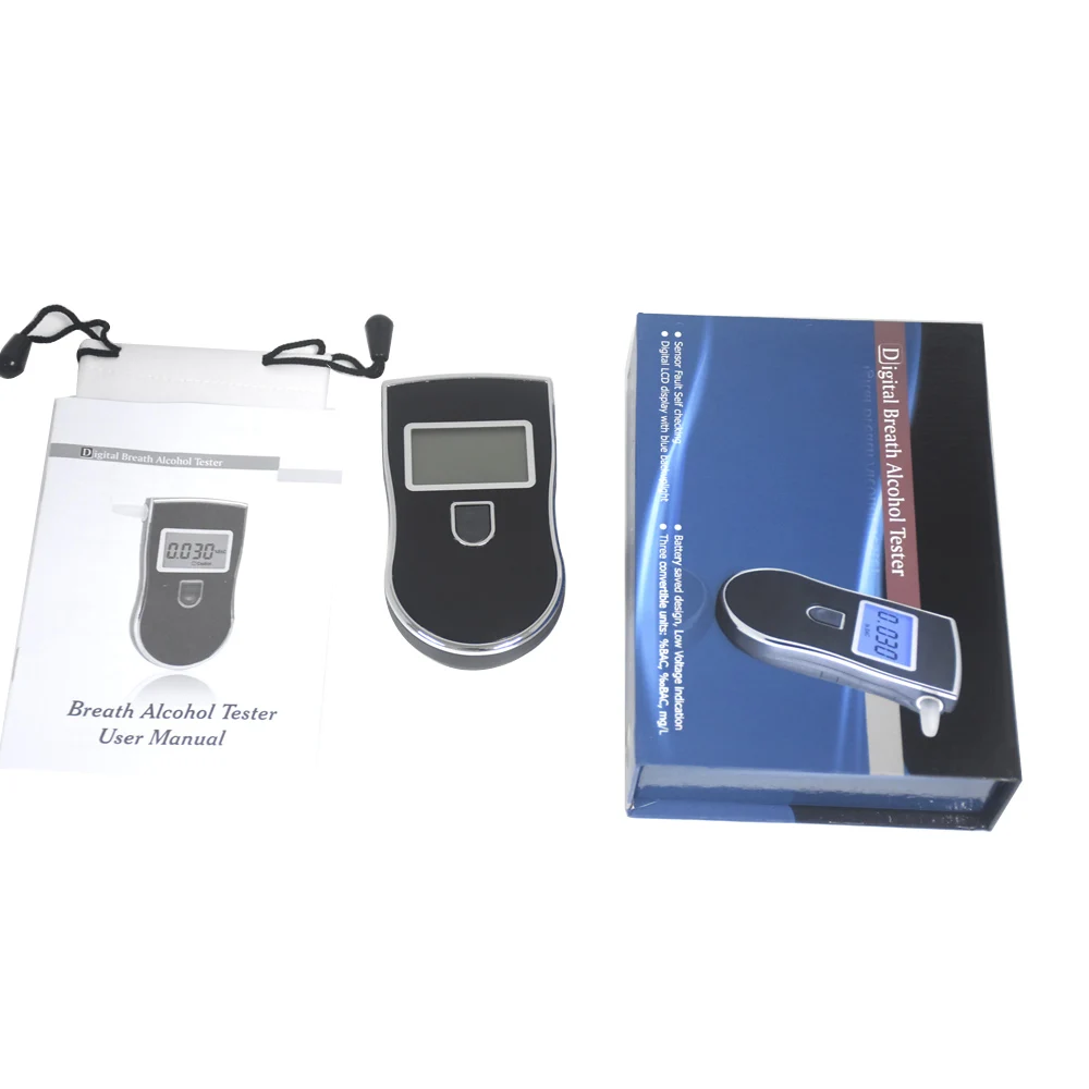 AT 818 Digital Display Portable Non-Contact Alcohol Tester