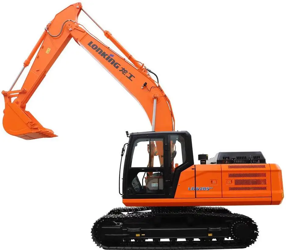Efficient medium LG6205 G4 tracked hydraulic excavator is selling well