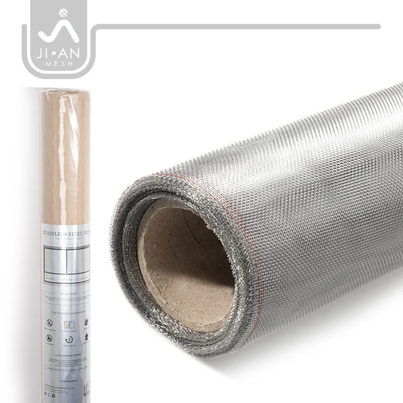 Window Screen Replacement 10 m 304 stainless steel mesh insect screen Roll of Screen, Screening Material, Window Net