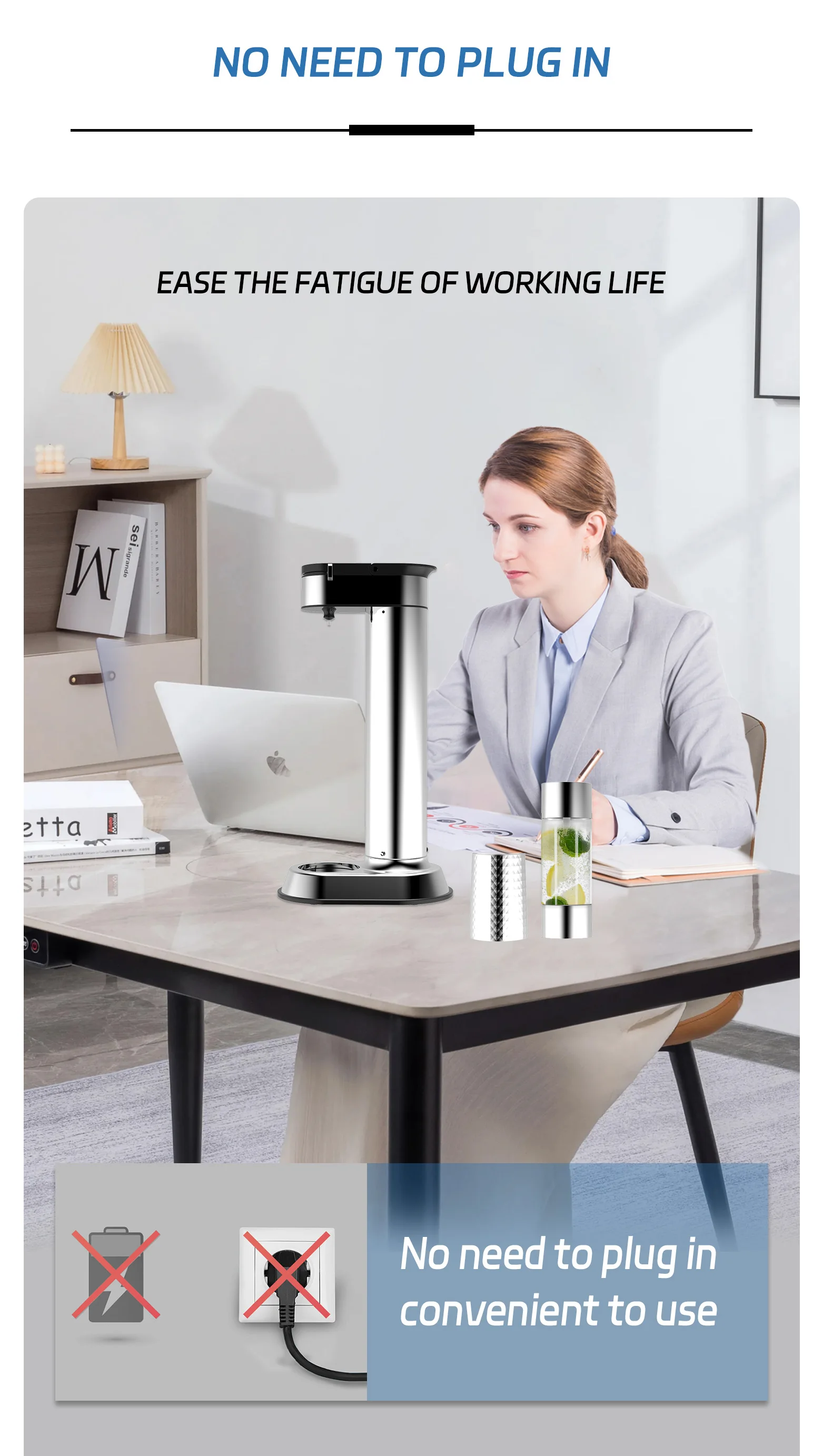 2024High End Stainless Steel Soda Maker Metal Body Sparkling Anything Fashion Carbonated Water Machine Making DIY Beverage Maker