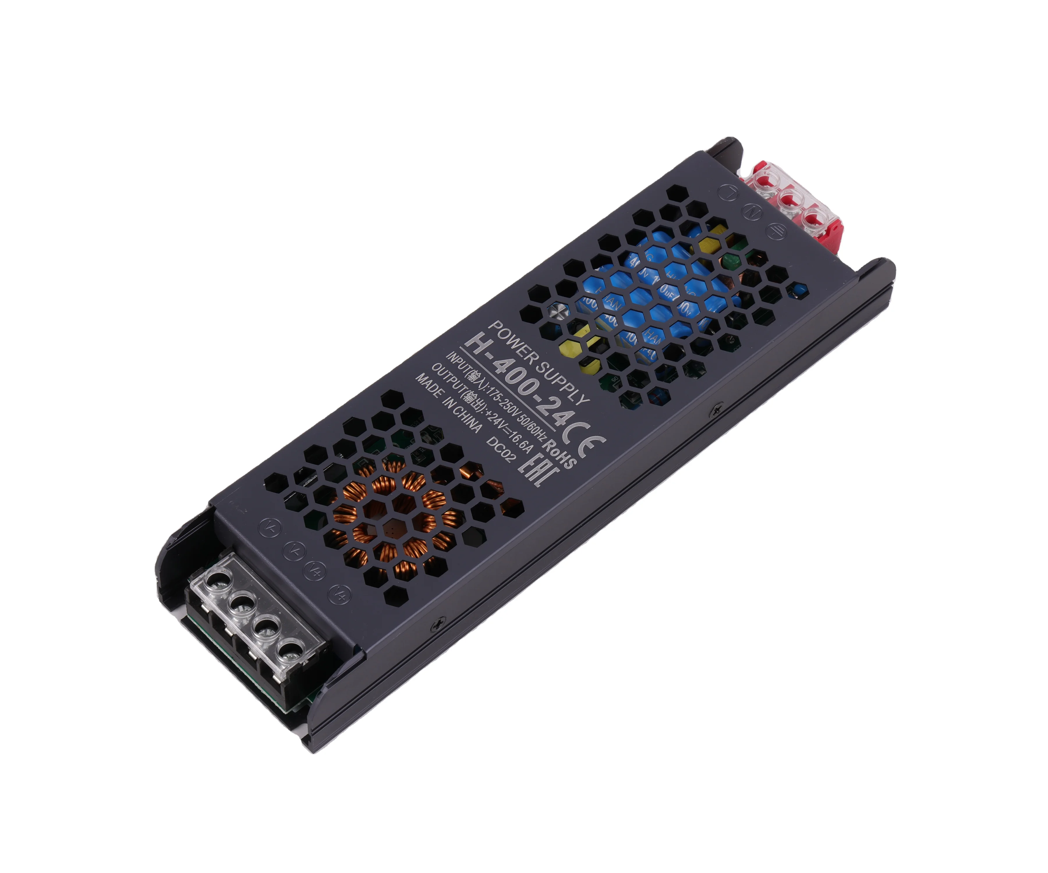 Led strips transformer AC110V 265V DC12V 24V 2.5A 5A 8.3A 12.5A 16.6A 25A 33.3A current led rectangular switching power supply