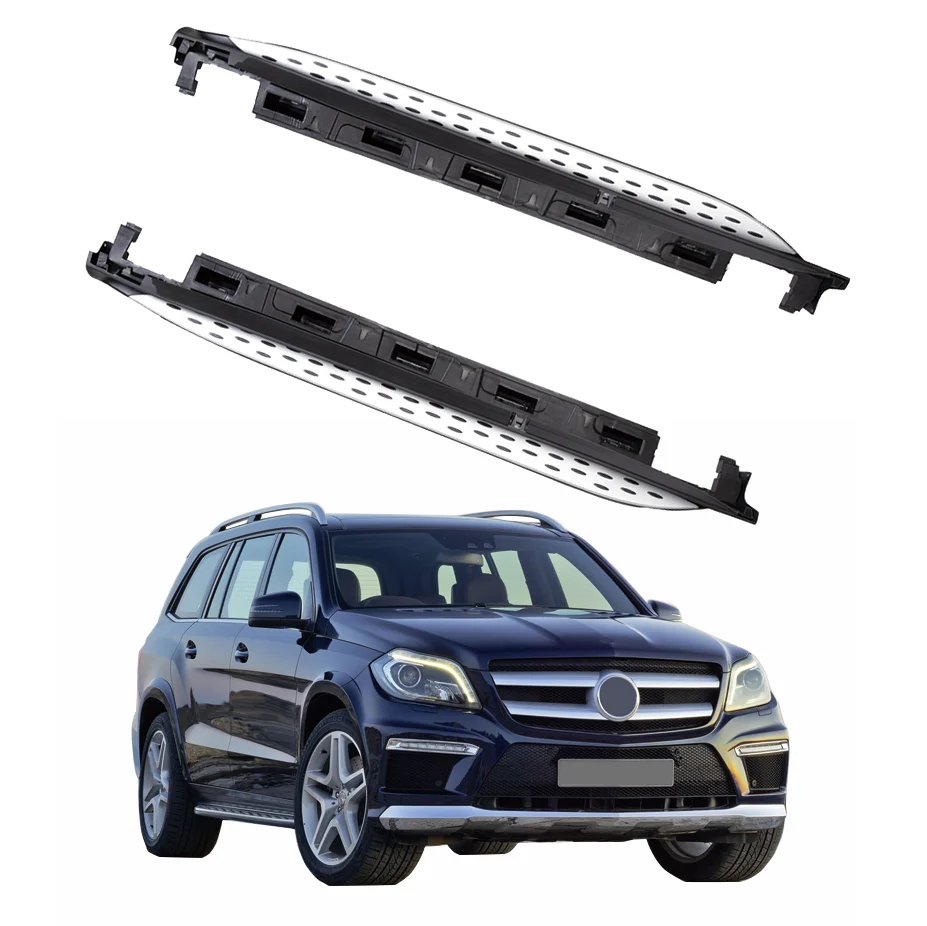 Hot Sale Car Accessories Car Body Parts Updated Parts Running Board Side Bar Side Ste foot pedal For Benz GL450 X166