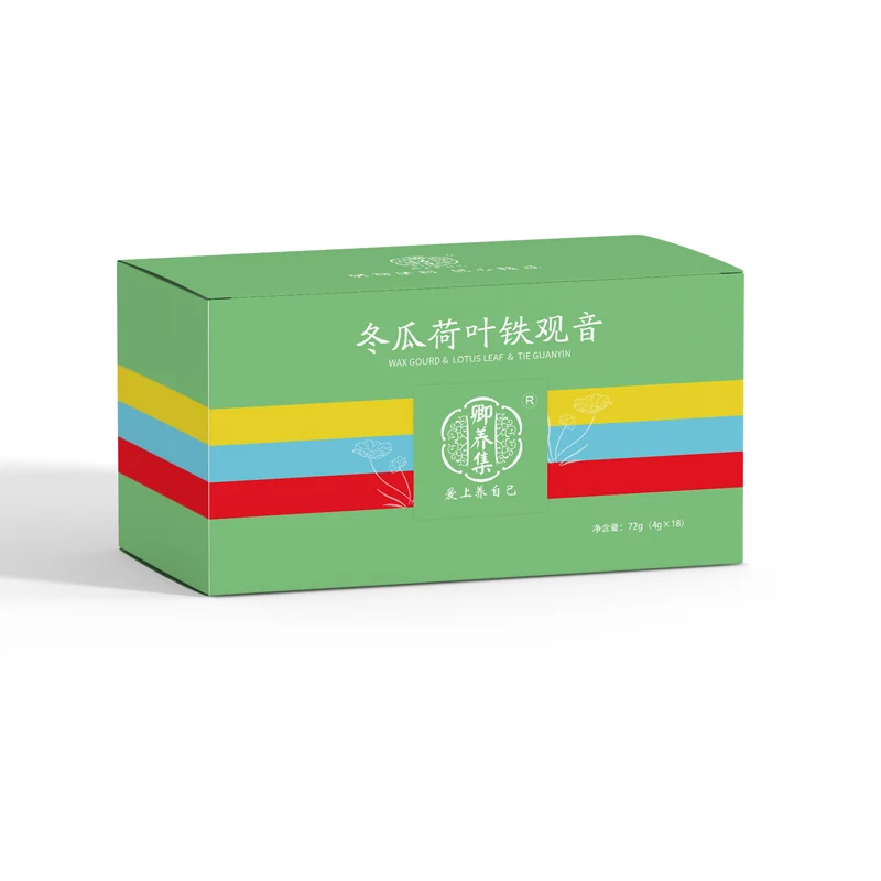 
Herbal teabags with lotus leaf wax gourd oolong tea herbal tea slim 