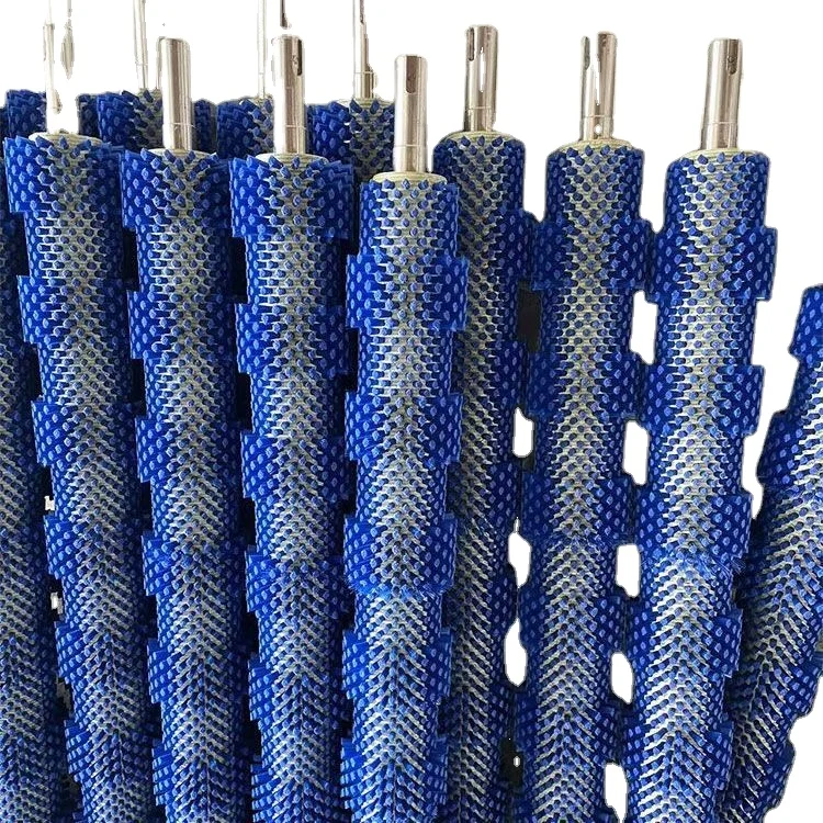 blue nylon industrial cleaning fruit brush Nylon Brush Roller Cleaning vegetable Cleaning Brush