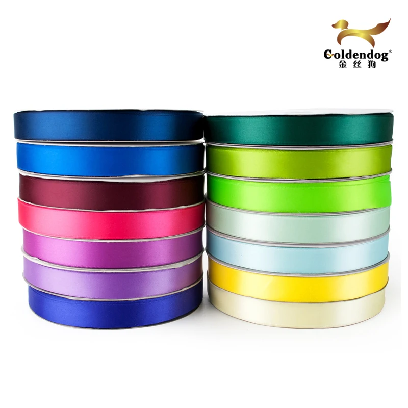 Garment Accessories wedding dress satin ribbons bow high density polyester ribbon gift packaging flowers ribbons