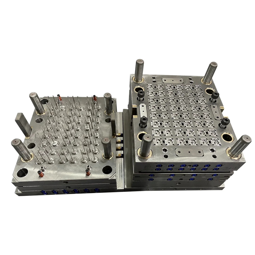 Disposable 1ml Barrel Moulding Machine Plastic Injection Syringe Mould For Dialysis