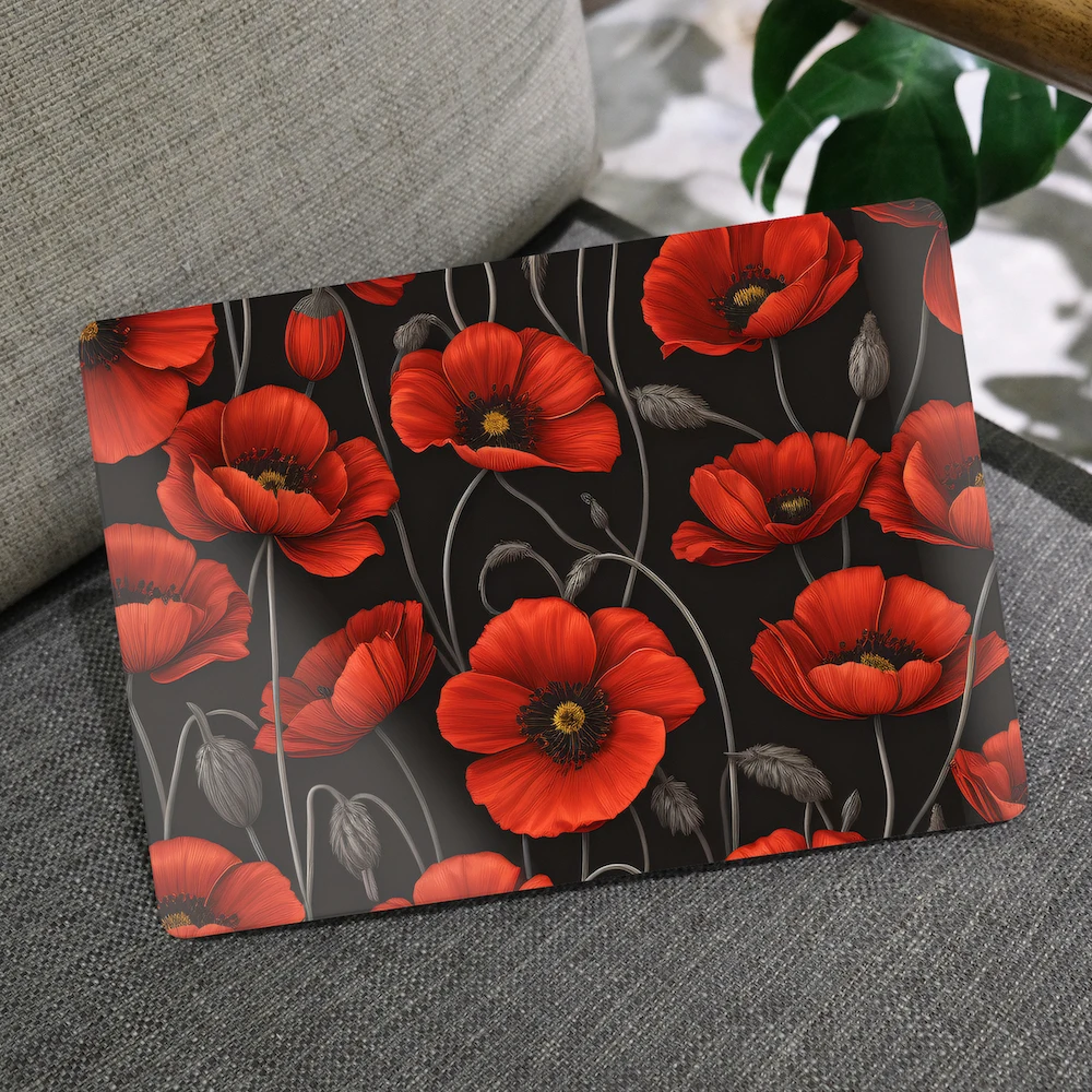 Batianda Wholesale UV Black crystal painted laptop plastic hard case For Macbook 11 12 13 14 15 16 Air Pro M3 M2 M1 Chip