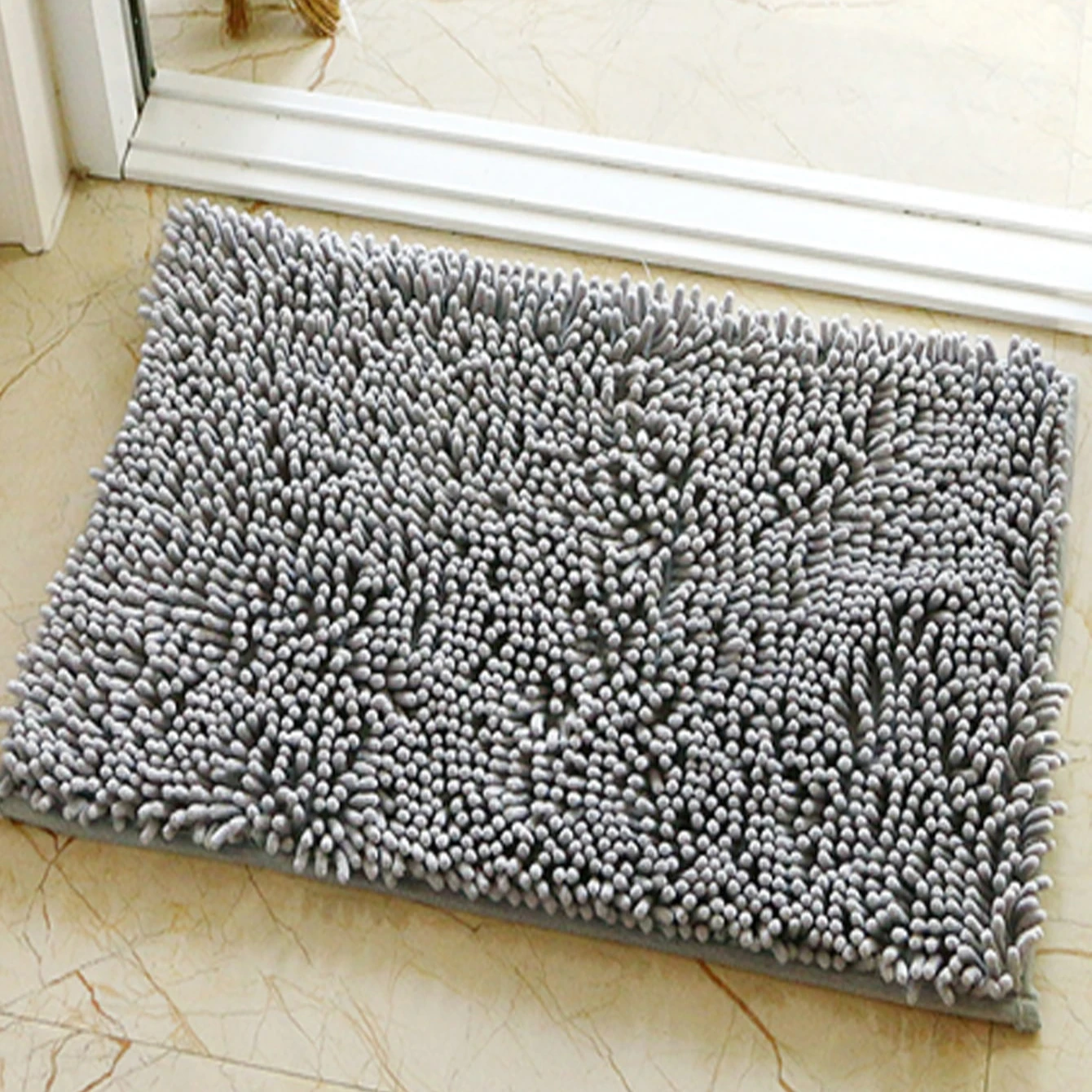 water absorbent rug chenille bath mat 2 piece bath rug flooring rug chenille doormat chenille bathmat
