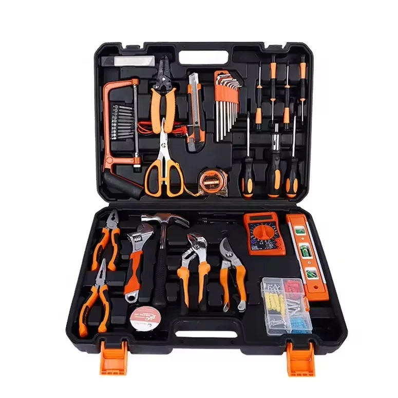 GW 106 шт. мульти-Спецификация бытовой Аппаратный набор инструментов для электрика обслуживающий инструмент