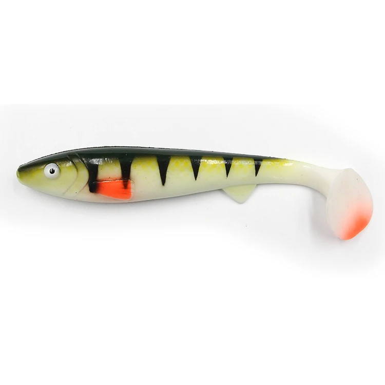 Selco 16Cm 38G Tpe T Tail Pvc Shad Swimbait Fishing Lure Swimbait Soft Plastic Bass Lure Fishing Lure Pike