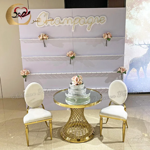 Hotel furniture wedding decoration party prosecco wall holder champagne wall
