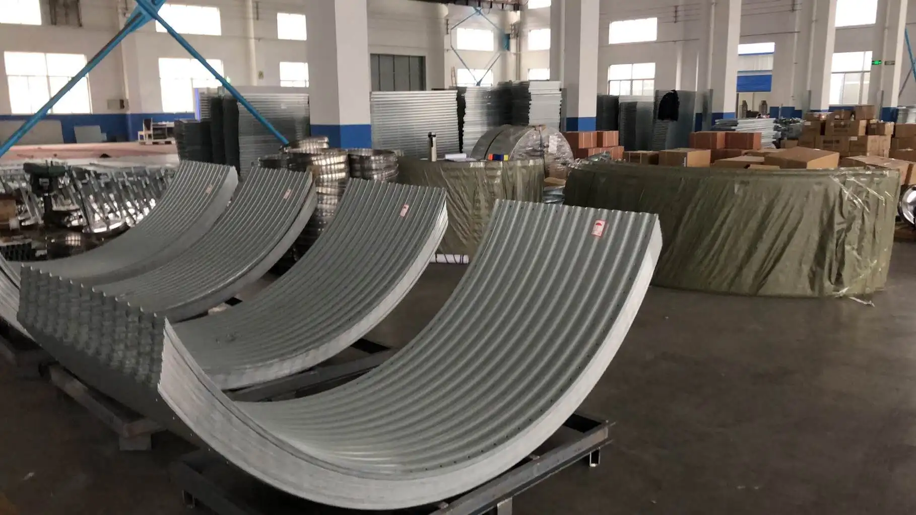 1000t Кукуруза гофрированная сталь