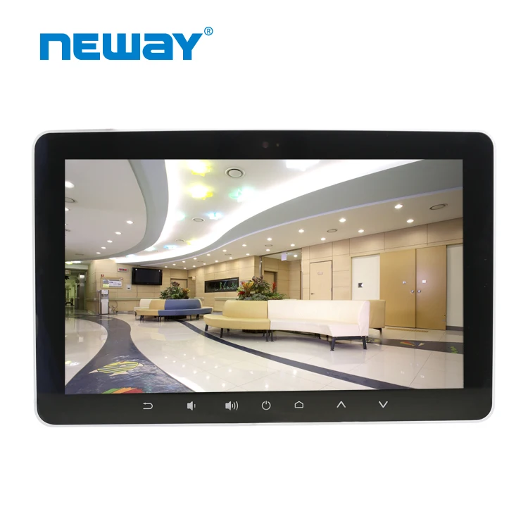 Hospital Use tablet 15.6 inch medical display POE tablet Wifi BT Camera Android 7.1 Tablet White