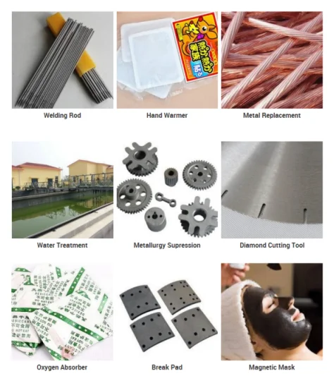 100,29 отличные характеристики потока, огнеупорная распылительная железная металлическая пудра, спецификация