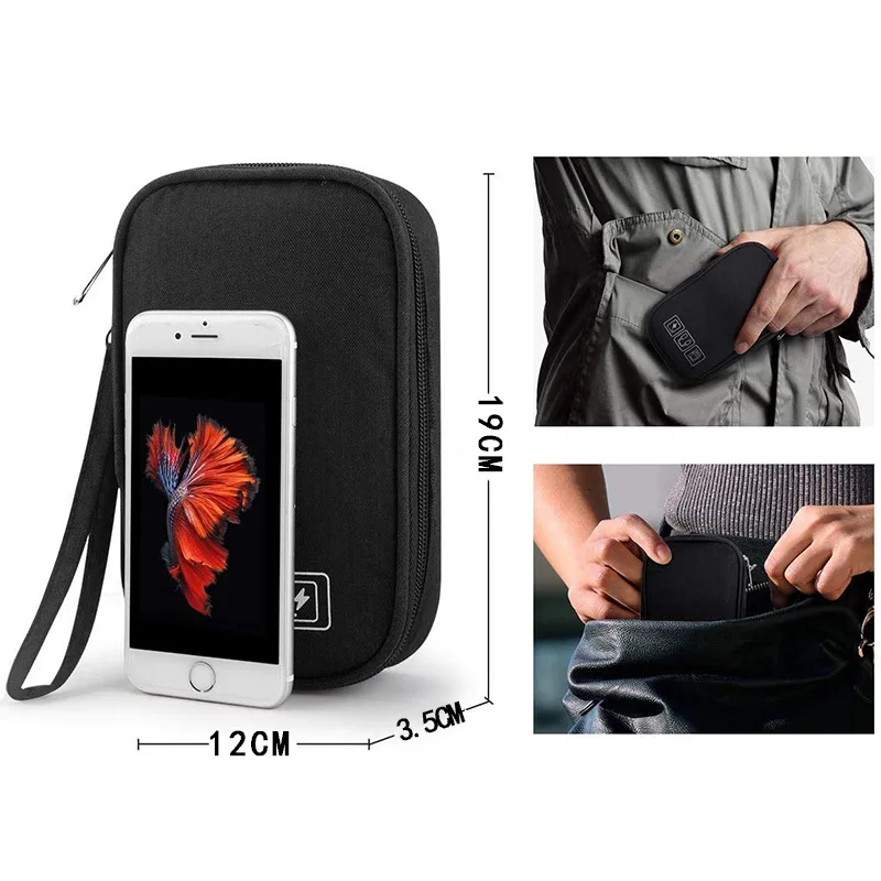 High Quality Digital Charger Storage Bag Earphone Wire Bag Power Bank Travel Kit Usb Data Cable Storage Bag