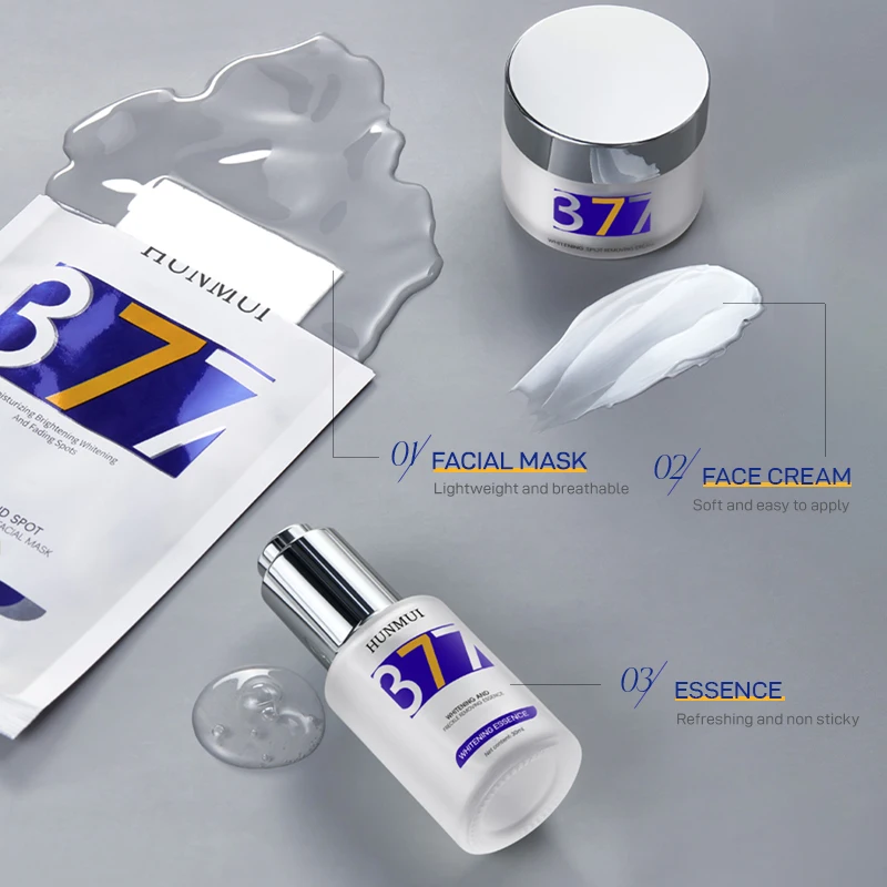 Private Label Freckles Removal Whitening Face Dark Spot Remover Corrector Cream set