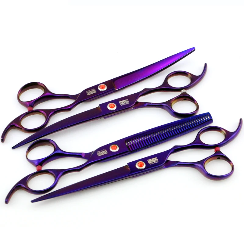 8 inch Stainless steel Hair Shears Barber Scissors Pet Grooming Scissors For Dog Cat Hair Grooming Tools
