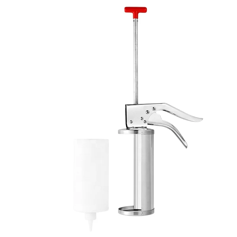Пистолет-дозатор для приготовления хот-догов из нержавеющей стали
