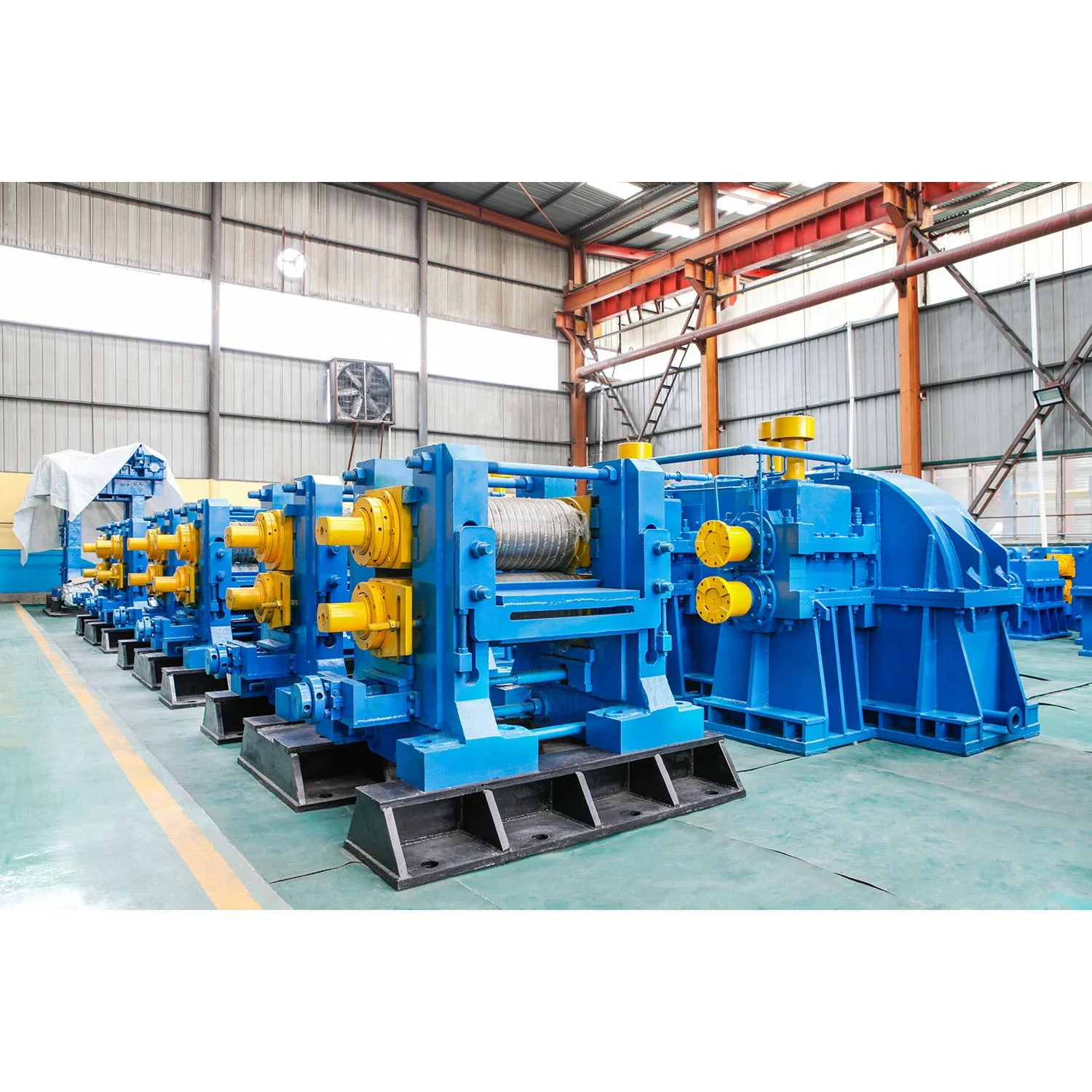 cast iron production steel manufacturing plant rolling mill metal plates factory